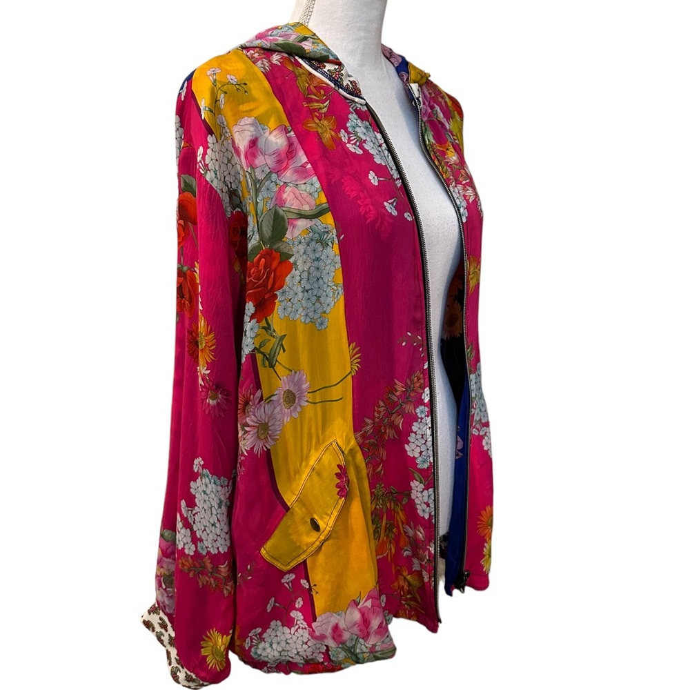 NWOT Johnny Was Reversible Floral Jacket - Size L - Picture 3 of 12